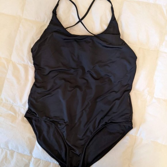 Lime Ricki 2X Black Swimsuit New with Tags - Picture 3 of 7